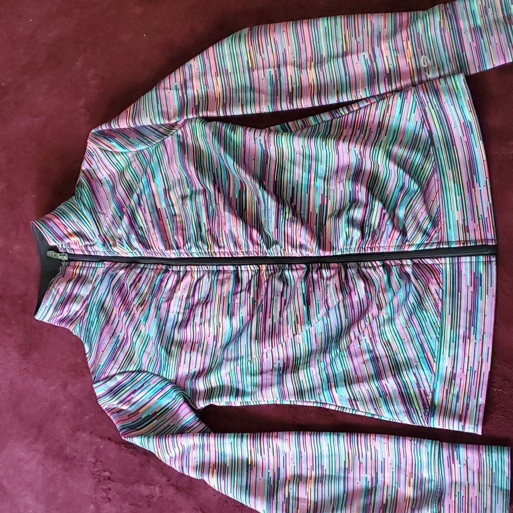 Champion Space dye zip active wear jacket